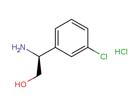 벤젠에탄올, β-aMino-3-클로로-, 염산염(1:1), (βS)-