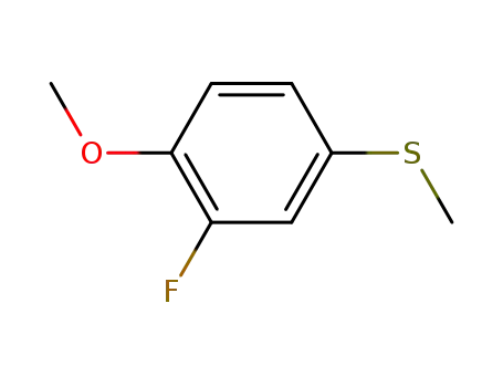 2-fluoro-1-methoxy-4-(methylsulfanyl)benzene