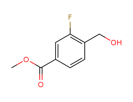 Methyl3-fluoro-4-(hydroxymethyl)benzoate