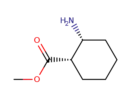 Cyclohexanecarboxylic acid, 2-amino-, methyl ester, (1S,2R)- (9CI)