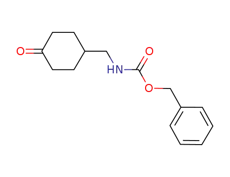 (4-OXO-CYCLOHEXYLMETHYL)-CARBAMIC ACID BENZYL ESTER