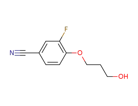 3-fluoro-4-(3-hydroxy-propoxy)-benzonitrile