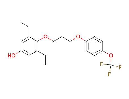 3,5-diethyl-4-[3-(4-(trifluoromethoxy)phenoxy)propyloxy]phenol