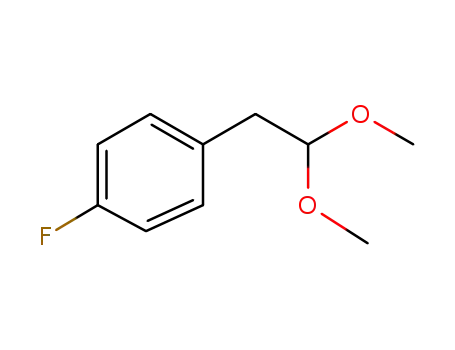 Molecular Structure of 121039-98-3 (4-Fluorophenylacetaldehyde diMethylacetal)