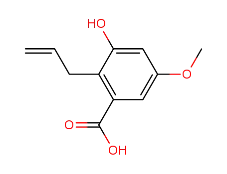 2-알릴-3-하이드록시-5-메톡시벤조산