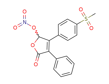 (+/-)-3-[4-(methylsulfonyl)phenyl]-5-oxo-4-phenyl-2,5-dihydrofuran-2-yl nitrate