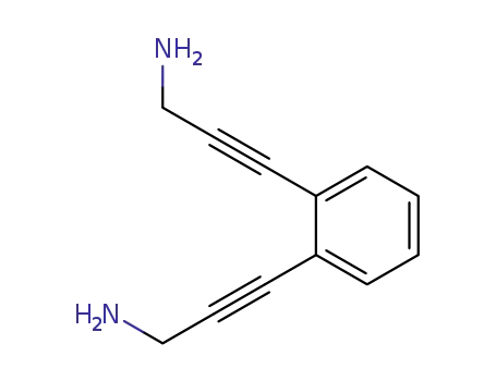3-[2-(3-aminoprop-1-ynyl)phenyl]prop-2-ynylamine