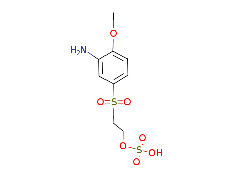 2-[(3-amino-4-methoxyphenyl)sulphonyl]ethyl hydrogen sulphate(OAVS)