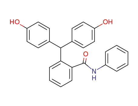 2-(bis(4-hydroxyphenyl)methyl)-N-phenylbenzamide