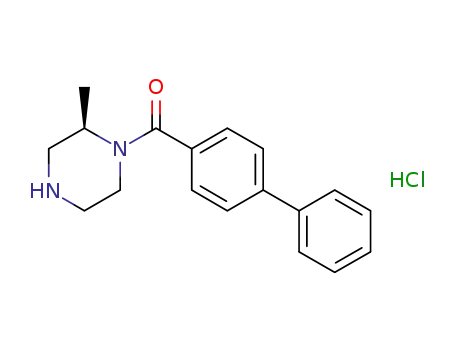 (3R)-4-(1,1'-biphenyl-4-ylcarbonyl)-2-methylpiperazine hydrochloride