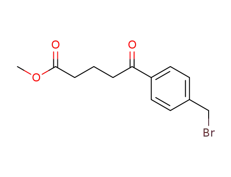 5-(4-bromomethylphenyl)-5-oxomethylpentanoate