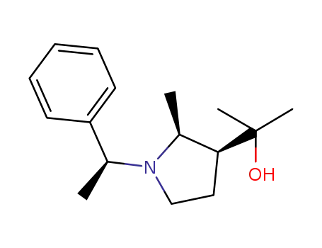 2-[(2S,3S)-2-methyl-1-[(1S)-1-phenylethyl]pyrrolidine-3-yl]propane-2-ol