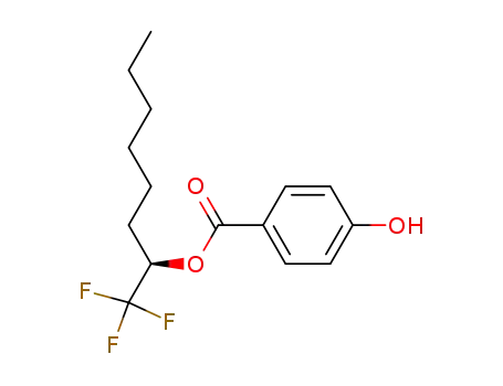 Benzoic acid, 4-hydroxy-, 1-(trifluoromethyl)heptyl ester, (R)-