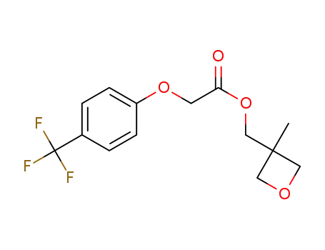 [4-(trifluoromethyl)phenoxy]-acetic acid, (3-methyl-3-oxetanyl)methyl ester