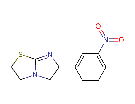Imidazo[2,1-b]thiazole,2,3,5,6-tetrahydro-6-(3-nitrophenyl)-