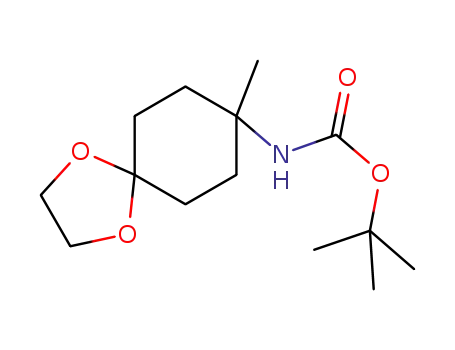 tert-부틸 8-메틸-1,4-디옥사스피로[4.5]데칸-8-일카르바메이트