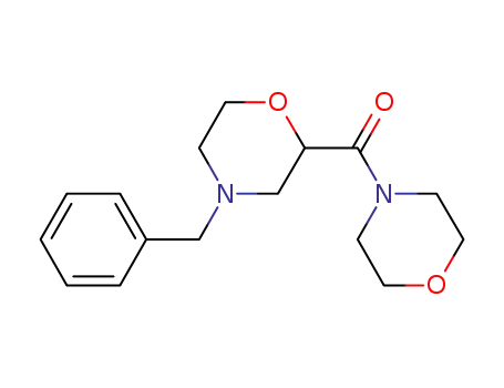 (4-benzylmorpholin-2-yl)(morpholino)methanone