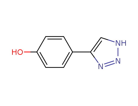 4-(3H-1,2,3-triazol-4-yl)phenol