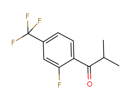 1-Propanone, 1-[2-fluoro-4-(trifluoromethyl)phenyl]-2-methyl-