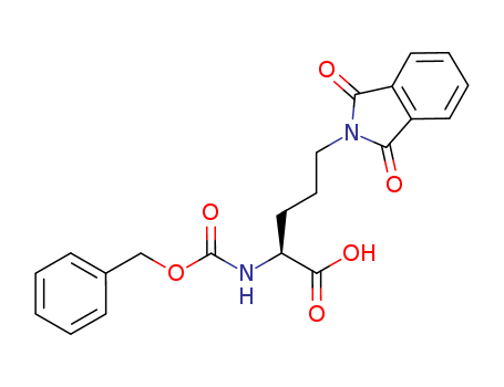 2H-Isoindole-2-pentanoic acid,  1,3-dihydro-1,3-dioxo-a-[[(phenylmethoxy)carbonyl]amino]-, (S)-