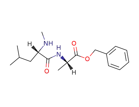 L-Alanine, N-(N-methyl-L-leucyl)-, phenylmethyl ester