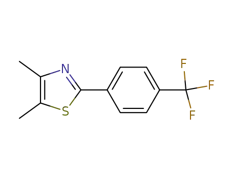 4,5-dimethyl-2-(4-trifluoromethyl-phenyl)-thiazole