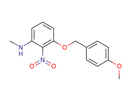 3-(4-methoxybenzyloxy)-N-methyl-2-nitrobenzenamine