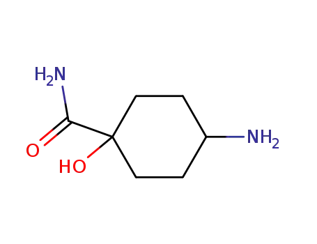 Molecular Structure of 780752-01-4 (Cyclohexanecarboxamide, 4-amino-1-hydroxy- (9CI))