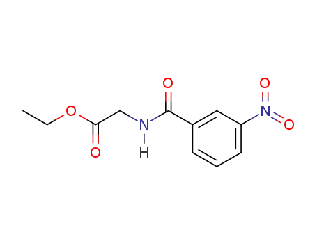 Glycine, N-(3-nitrobenzoyl)-, ethyl ester
