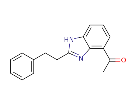 4-acetyl-2-(2-phenylethyl)benzimidazole