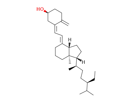 Molecular Structure of 71761-06-3 ((5Z,7E)-9,10-Secostigmasta-5,7,10(19)-trien-3β-ol)