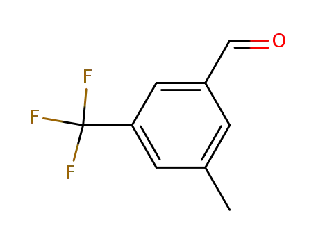 Molecular Structure of 116070-39-4 (3-Methyl-5-(trifluoroMethyl)benzaldehyde)