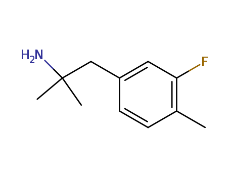 1-(3-fluoro-4-methylphenyl)-2-methylpropan-2-amine