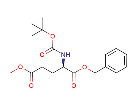 (R)-1-Benzyl 5-Methyl 2-((tert-butoxycarbonyl)aMino)pentanedioate