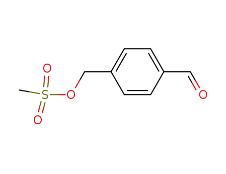 Molecular Structure of 758717-04-3 (4-formylbenzyl methanesulfonate)