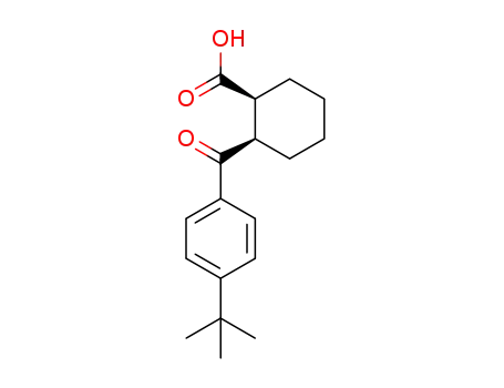 Molecular Structure of 72987-29-2 (2-(4-tert-Butylbenzoyl)cyclohexanecarboxylic acid)