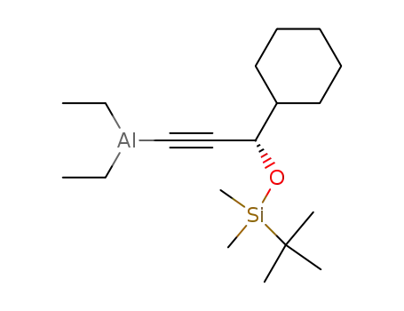 Aluminum,
[3-cyclohexyl-3-[[(1,1-dimethylethyl)dimethylsilyl]oxy]-1-propynyl]diethyl-,
(S)-