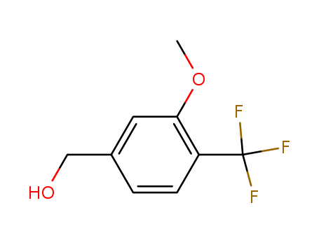 3-methoxy-4-(trifluoromethyl)benzyl alcohol cas no. 276861-64-4 98%