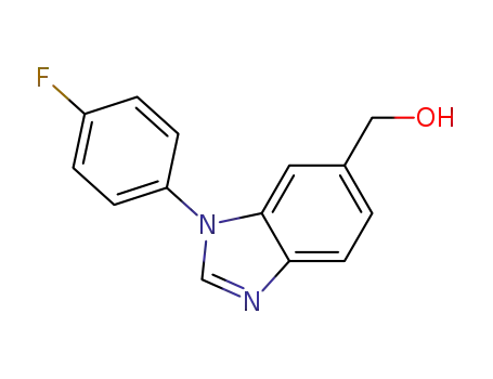 [1-(4-fluorophenyl)-1H-benzo[d]imidazol-6-yl]methanol