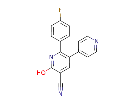 2-(4-fluorophenyl)-6-hydroxy-3,4'-bipyridine-5-carbonitrile
