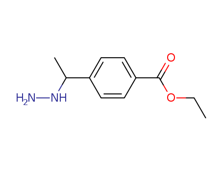 ethyl 4-(1-hydrazinylethyl)benzoate