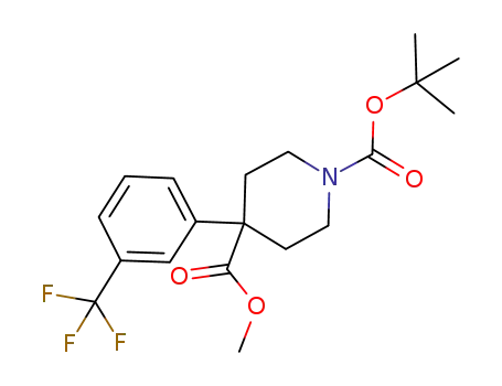 1-BOC-4-[3-(트리플루오로메틸)페닐]-4-피페리딘디카르복실산 메틸 에스테르