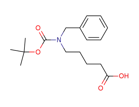 5-(N-tert-Butoxycarbonyl-N-phenylmethylamino)-pentanoic acid