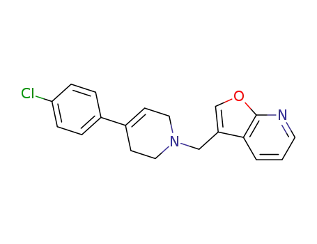 Furo[2,3-b]pyridine,
3-[[4-(4-chlorophenyl)-3,6-dihydro-1(2H)-pyridinyl]methyl]-