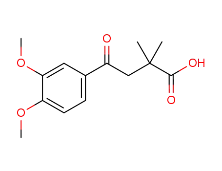 4-(3,4-DIMETHOXYPHENYL)-2,2-DIMETHYL-4-OXOBUTYRIC ACID