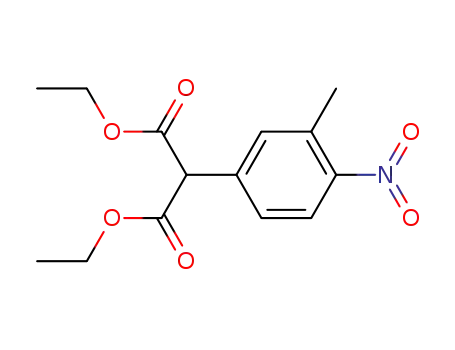 Propanedioic acid, (3-methyl-4-nitrophenyl)-, diethyl ester