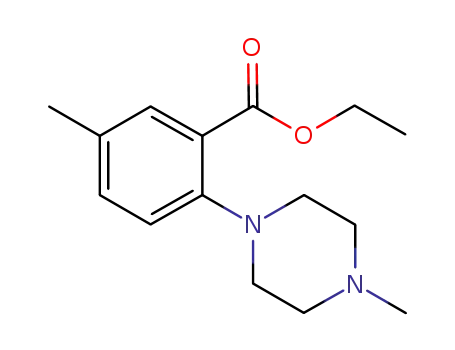 ethyl 5-methyl-2-(4-methylpiperazin-1-yl)-benzoate