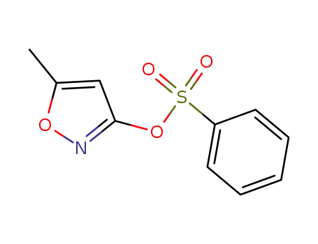 3-Isoxazolol, 5-methyl-, benzenesulfonate (ester)