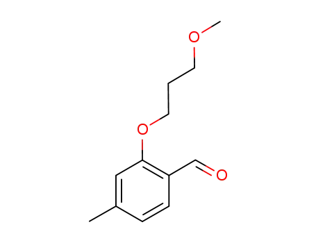 2-(3-methoxy-propoxy)-4-methyl-benzaldehyde