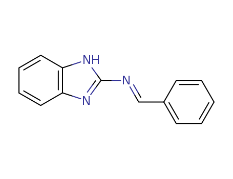1H-Benzimidazol-2-amine, N-(phenylmethylene)-, (E)-